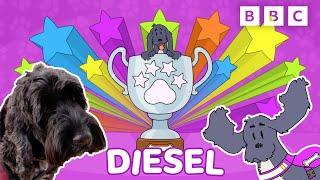 Dog Squad BEST BITS Diesel the Hearing Dog  CBeebies