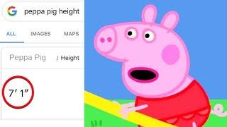 Peppa Pig Is Actually 7 Feet Tall