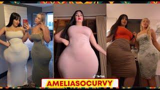 Ameliasocurvy  @ BBW Curvy Plus Size TikTok Star  viral photos & videos  @amirathick viral