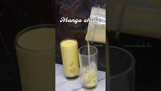 1 minute Mango Shake  #shortsvideo #youtubeshorts #drink #mango #juice #mangomilkshake #summer