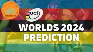 2024 Men Elite World Championship PREVIEW  FAVOURITES & PODIUM PREDICTION #CyclingGuy #zurich2024