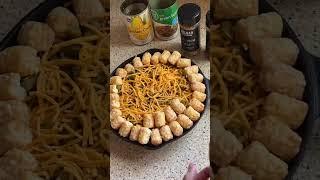 Tater Tot Casserole - Smoked on Pit Boss Pellet Smoker