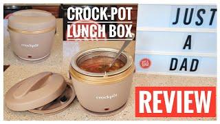 Review Crockpot Electric Lunch Box Food Warmer Blush Pink   I LOVE IT