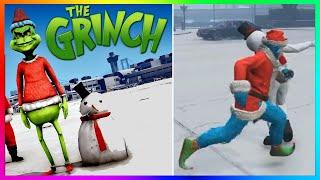 NEW Grinch Event Gameplay FREE Christmas Mask GOOCH Drug Wars SNOW DLC 2023 GTA Online Update