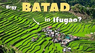 Natagpuan ko rin ang pinaka sikat na RICE TERRACES ng BATAD IFUGAO