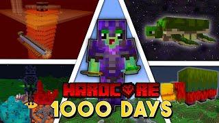 I Survived 1000 Days In Hardcore Minecraft FULL MOVIE
