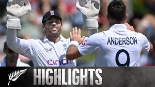 Broad Anderson Lead England to big Win  DAY 4 HIGHLIGHTS  BLACKCAPS v England  Bay Oval