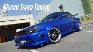 Nissan Tsuru Tuning  The Ghost Blue  Tuning Car