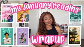 my january reading wrap up i read 14 books that month
