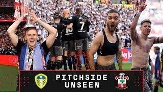 PITCHSIDE UNSEEN Leeds United 0-1 Southampton  Saints are PREMIER LEAGUE