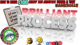 BRILLIANT STRATEGY HOW TO FLIP $100 EVERY TEN MINUTES EASILY OFF A TINY BANKROLL INSANE