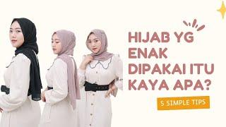 Tips Tutorial Memilih Hijab Online Agar Tidak Tertipu ll Bahan berkualitas dan enak dibentuk