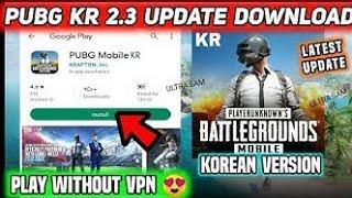 How To Download PUBG KOREAN KR In Android From Playstore 