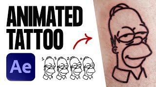 Creating an Animated Tattoo With After Effects