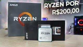 RYZEN BARATO DO ALIEXPRESS POR R$200 - Funcionou? Rodou Jogos? - NÃO VAI ACREDITAR