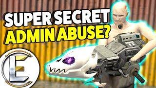 Super Secret ADMIN ABUSE? - Gmod DarkRP Admin Trolling Homeless Guy With A Gaster Blaster