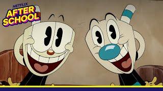 Best Hilarious Cuphead & Mugman Moments  The Cuphead Show  Netflix After School