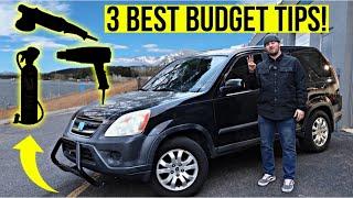 The 3 BEST Budget Friendly Tips To REVIVE your USED Car