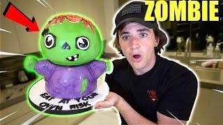 If you see this Zombie Cake DO NOT eat it Throw it Away FAST Its a Trap