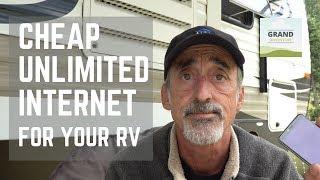 Ep. 117 Cheap Truly Unlimited Internet for Your RV  camping tips tricks how-to