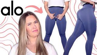 NEW ALO YOGA LEGGING TRY ON REVIEW  78 HIGH WAIST AIRLIFT LEGGING HAUL