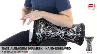 MEINL Percussion - MEINL Percussion - Bass Aluminum Doumbek Hand-Engraved - HE-3218