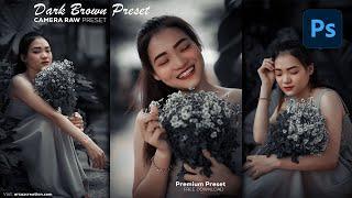 Photoshop Tutorial Dark Brown Color Grading Photoshop । Photoshop Photo Editing