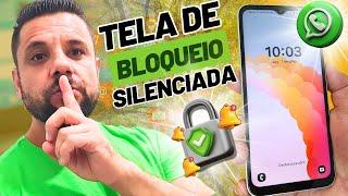 Como Desativar as NOTIFICAÇÕES DE MENSAGENS DO WHATSAPP na tela de bloqueio do CELULAR