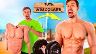 COMPRO dei MUSCOLI FINTI super REALISTICI Scherzo agli amici