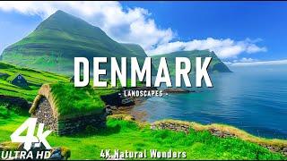 Denmark 4K • The Charming Villages and Scenic Landscapes With Relaxing Piano Music