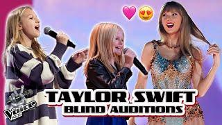 For the SWIFTIES TAYLOR SWIFT Blind Auditions from 2016-2024  The Voice Kids 2024