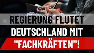 Regierung flutet Deutschland mit Fachkräften