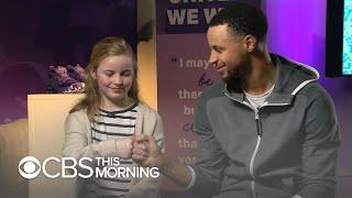 Steph Curry surprises 9-year-old who asked why his shoes werent sold to girls