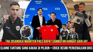 TEPAT MALAM INI ERICK RESMIKAN DIKS JADI PEMAIN TIMNASJAY SAMBUT PAESELIANO TANTANG TIJJANI