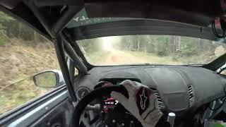 Heartbreak as axles breaking while leading the rally - POV - Olympus 2024 - SS6 - Deckerville 43