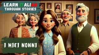 Lets Learn Italian Through a Story  My grandparents  Upper Intermediate Level  ITA-ENG Subs