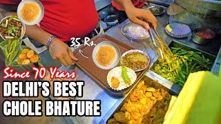 Sita Ram Diwan Chand  Delhis Best Chole Bhature Since 1950  Delhi Street Food in Paharganj