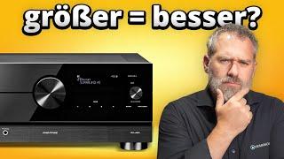 Warum große AV-Receiver bei kleinen Systemen sinnvoll sind