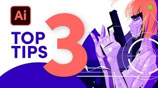 Top 3 Adobe Illustrator Tips NEED TO KNOW