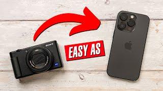 BEGINNER Sony ZV1 Video Settings - Easy as iPhone