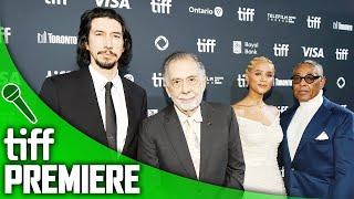 MEGALOPOLIS TIFF Premiere  Adam Driver Giancarlo Esposito Nathalie Emmanuel