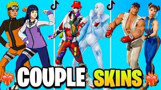 Couple Skins With Fortnite TikTok Dances & Emotes Fast Flex Pay it Off In Da Party My World