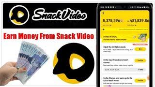How to Earn Money From Snack Video  Earn Money From Snack By This Secret Method  Snack Video App