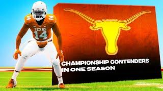 I Have ONE SEASON To SAVE The Texas Longhorns... NCAA 14 Road To Glory #4