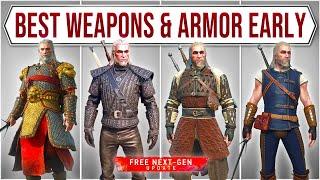 Witcher 3 – Best Weapons & Armor Early Location Next Gen Update