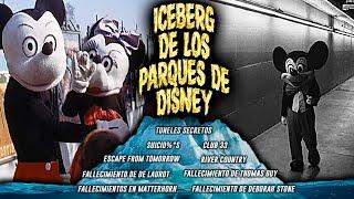 EL ICEBERG DE LOS PARQUES DE DISNEY Misterios y Teorías