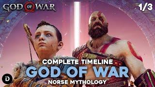 Petualangan Baru Kratos  PLOT GOD OF WAR NORSE MYTHOLOGY COMPLETE TIMELINE 13 - GOW 2018