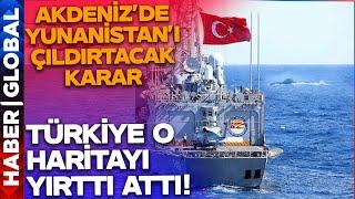 Türkiyenin Yeni Hamlesi Yunanistanı Çıldırtacak Akdenizde o Harita Paramparça Edildi