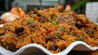 Easy and Very Delicious Arabian Authentic Meat Kabsa Recipe SO Flavorful 