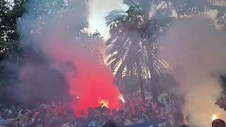 Frente Bokeron del Malaga previa Sporting de Gijon